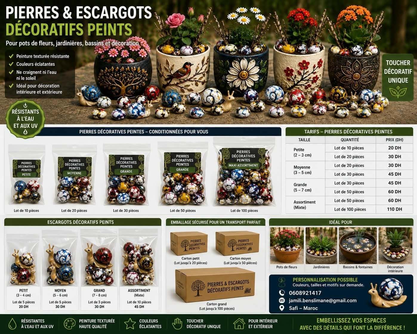 Assortiments décoratifs